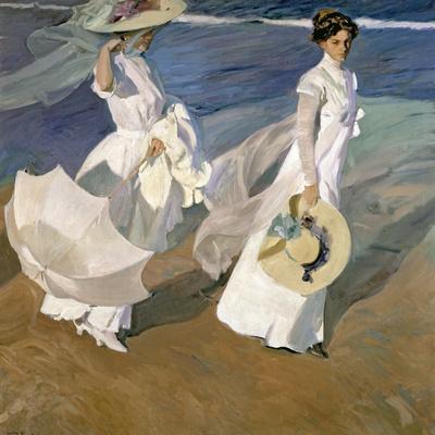 8 x 10 Photo Beautiful Fine Art Print /"A Walk On The Beach/"